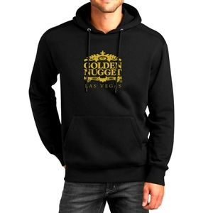 Golden Nugget men hoodie, sz Large